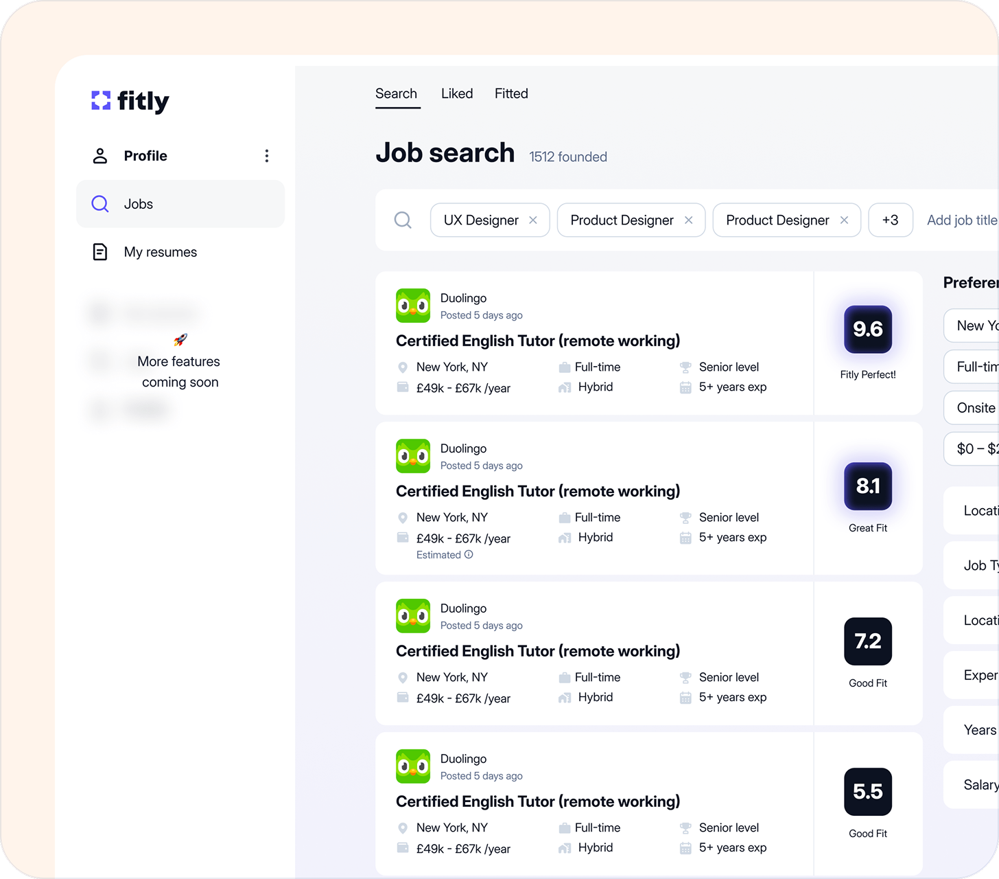 Panel Wyszukiwania Pracy