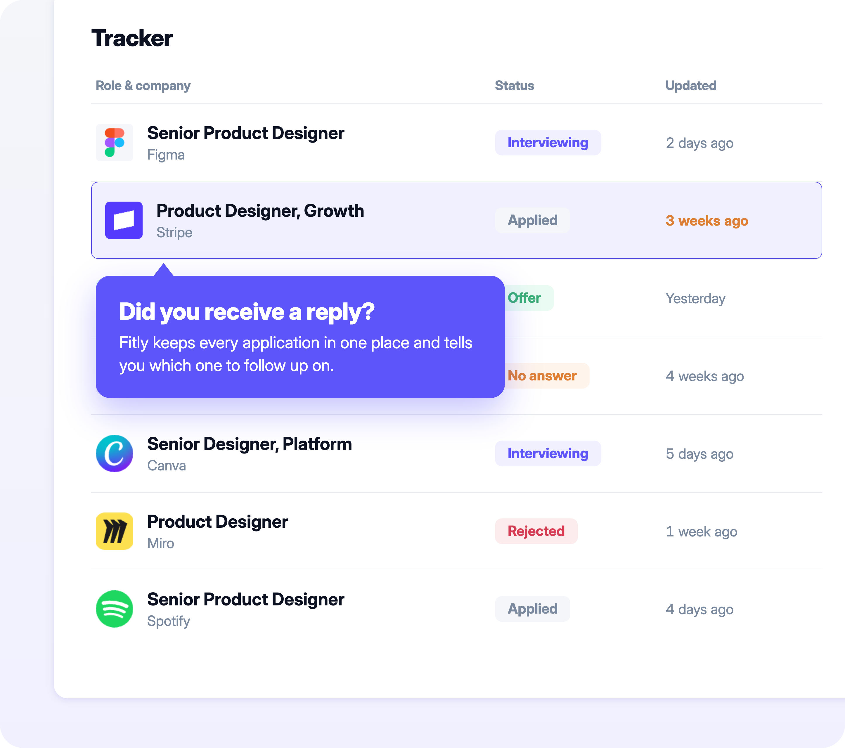Application Tracker